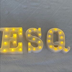 LED ESQ-LED Marquis lights 7.8" x 5.9" EUC